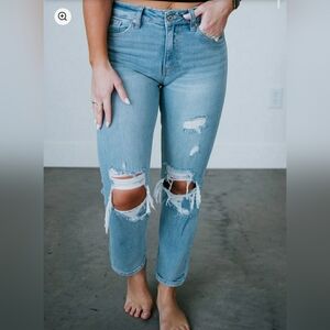 KANCAN SLIM STRAIGHT JEAN